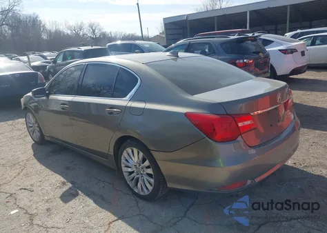 2014 Acura Rlx z USA, uszkodzony, nr VIN JH4KC1F53EC006114